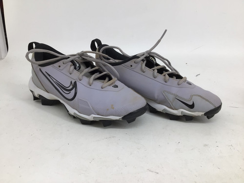 Vist Large View of Product Image Which is Used Nike FORCE TROUT 9 KEYSTONE SR 6.0 BB CLEATS BB/SB Cleats Grey Senior 6