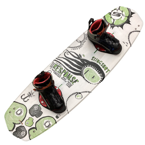Vist Large View of Product Image Which is Used SLINGSHOT RESPONSE Wakeboard White 140 cm
