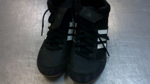 Vist Large View of Product Image Which is Used Wrestling Shoes Black Youth 10.0