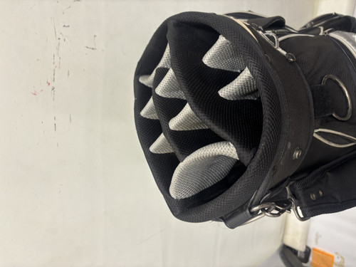 Vist Large View of Product Image Which is Used Walter Hagen 13 WAY Mens Cart Bag Black And Grey