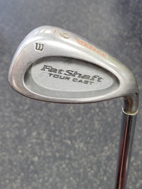 Vist Large View of Product Image Which is Used Wilson FATSHAFT Mens Individual Iron RH 9 Iron