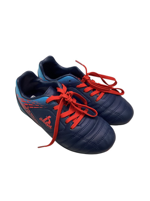 Vist Large View of Product Image Which is Used Brava Soccer Cleats Navy Blue Junior 01.5