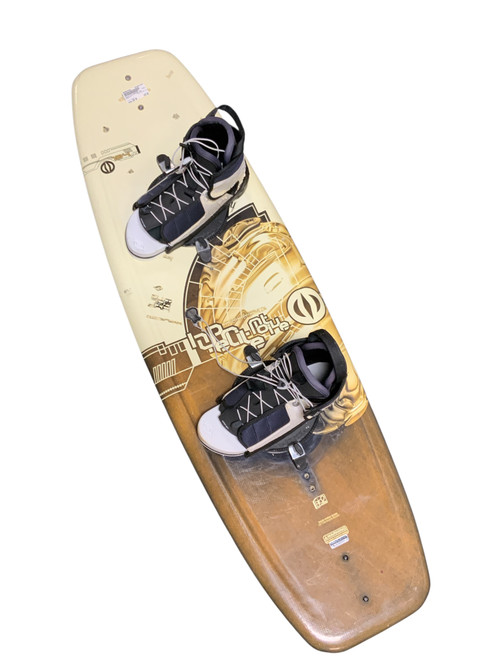 Vist Large View of Product Image Which is Used Hyperlite MOTIVE 134 Wakeboard Almond 134 cm