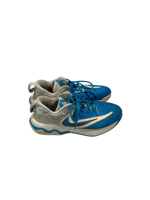 Vist Large View of Product Image Which is Used Nike Basketball Shoes M Carolina Blue Senior 9.5