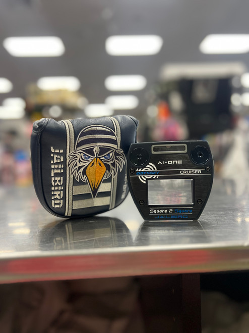 Vist Large View of Product Image Which is Used Odyssey AI-ONE CRUISER JAILBIRD SQUARE 2 38 INCH Mens Putter RH