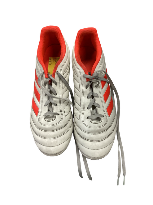 Vist Large View of Product Image Which is Used Adidas COPA Soccer Indoor Shoes White Senior 8.5