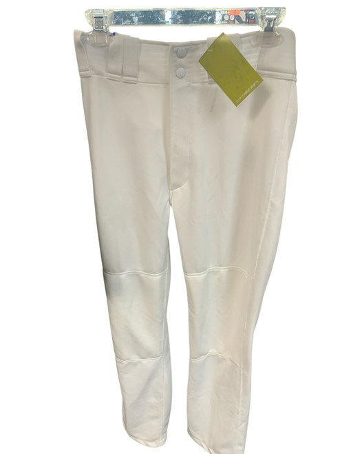 Vist Large View of Product Image Which is Used Mizuno ADULT M WHITE KNICKER BB/SB Pant Mens White MD