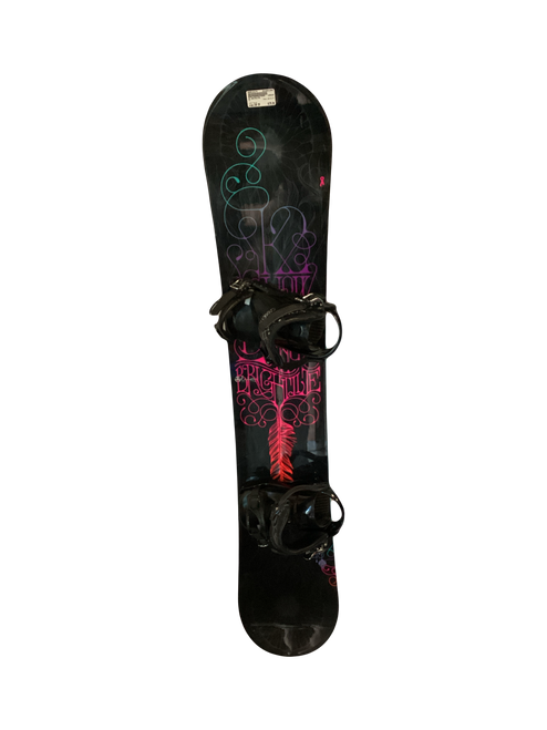 Vist Large View of Product Image Which is Used K2 BRITELITE Womens Board/Bindings Black 140 cm