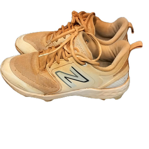 Vist Large View of Product Image Which is Used New Balance PL3000W6 BB/SB Cleats White Senior 7