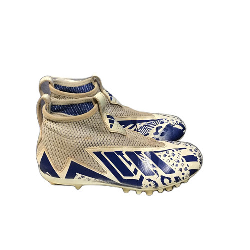Vist Large View of Product Image Which is Used Adidas IG2634 Jr FB Cleats White Junior 05
