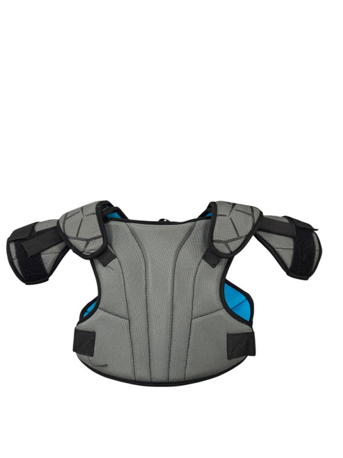 Vist Large View of Product Image Which is Used Nike VAPOR LT Lacrosse Shoulder Pads Grey MD