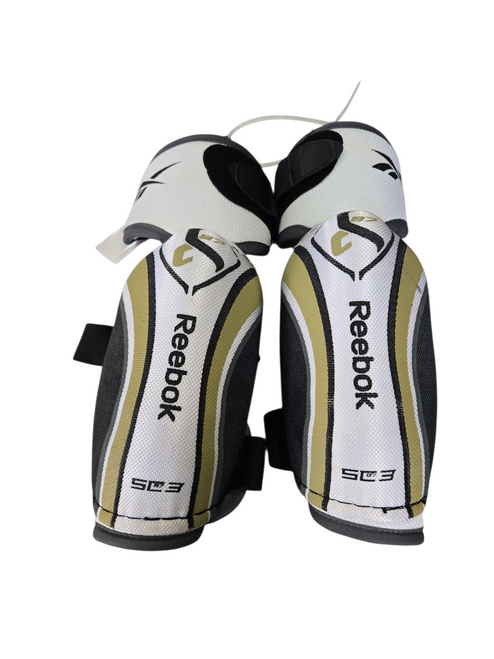 Vist Large View of Product Image Which is Used Reebok SC3 Senior Elbow Pads LG