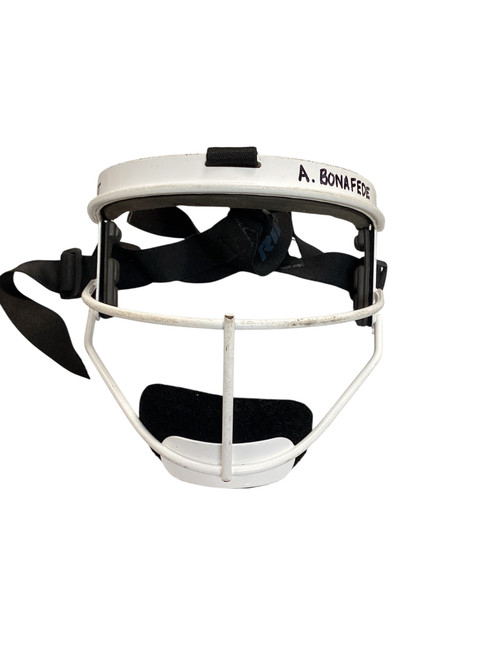 Vist Large View of Product Image Which is Used RIP-IT FIELDERS MASK BB/SB Fielders Mask White One Size