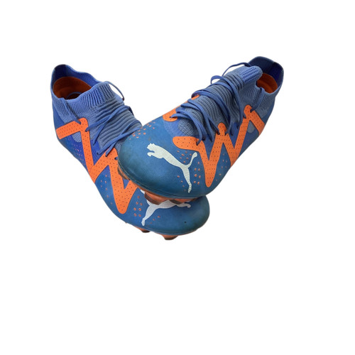 Vist Large View of Product Image Which is Used Puma Soccer Cleats Carolina Blue Senior 8