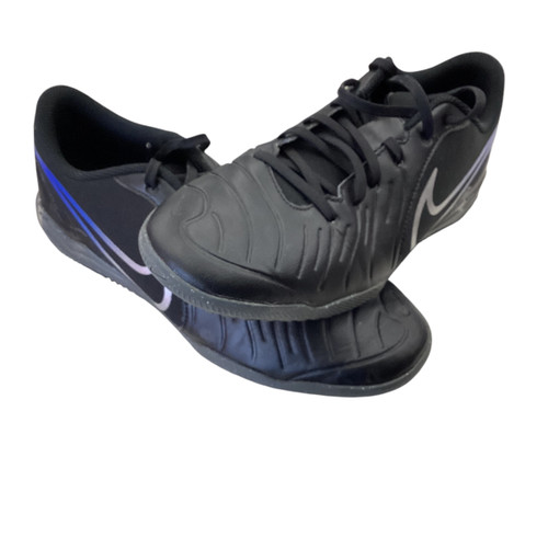 Vist Large View of Product Image Which is Used Nike Soccer Indoor Shoes Black Senior 9.5