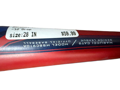 Vist Large View of Product Image Which is Used Marucci CAT 8 BB/SB USSSA 2 3/4 Bat 28"