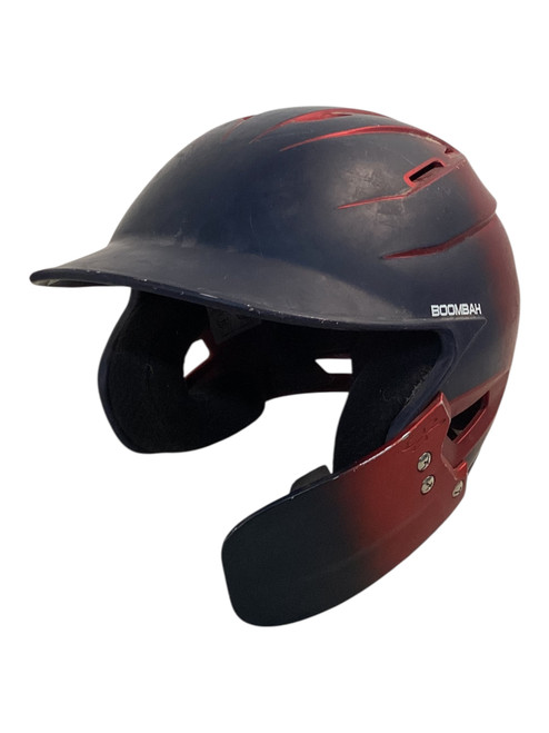Vist Large View of Product Image Which is Used BoomBah BBH2 Batting Helmet No Mask Red One Size