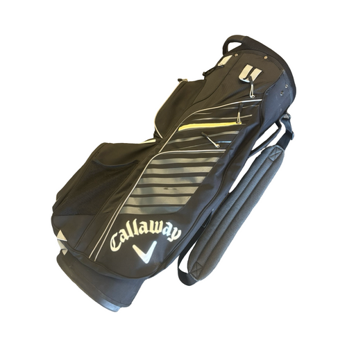 Vist Large View of Product Image Which is Used Callaway 14 WAY CART BAG Mens Cart Bag Black