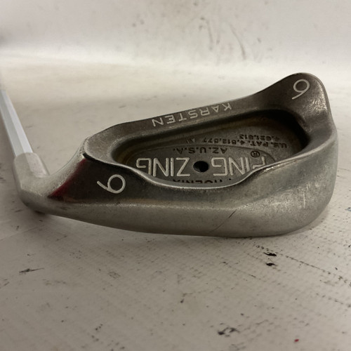 Vist Large View of Product Image Which is Used Ping ZING BLACK DOT Mens Individual Iron RH 6 Iron