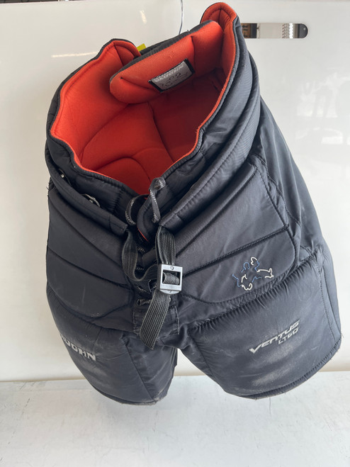 Vist Large View of Product Image Which is Used Vaughn VENTUS LT60 Junior Goalie Pant Black MD