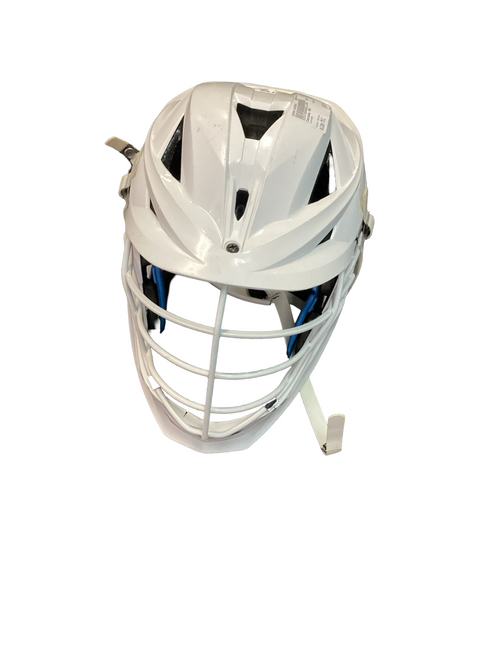 Vist Large View of Product Image Which is Used Cascade XRS Lacrosse Helmet White M/L
