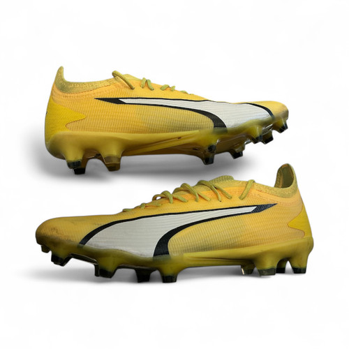 Vist Large View of Product Image Which is Used Puma Soccer Cleats Yellow Senior 8