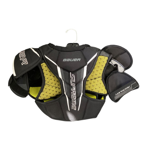 Vist Large View of Product Image Which is Used Bauer SUPREME Junior Shoulder Pads MD