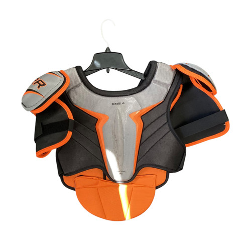 Vist Large View of Product Image Which is Used Bauer ONE 4 WOMENS Senior Shoulder Pads XL
