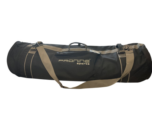 Vist Large View of Product Image Which is Pro 9 ROUND BAT BAG BB/SB Team Bat Bag Black