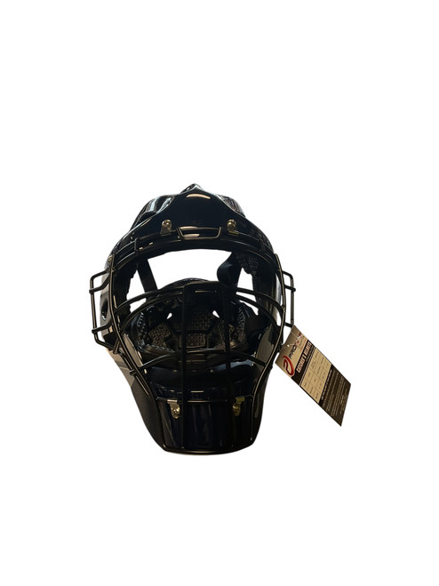 Vist Large View of Product Image Which is Pro 9 CATCHERS MASK Catchers Helmet w/Mask Navy Blue One Size