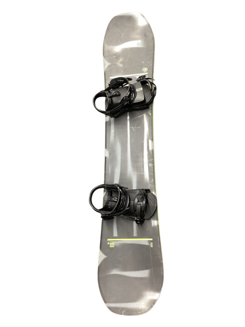 Vist Large View of Product Image Which is Used Ride MANIC Mens Snowboard/Bindings Black 151 cm