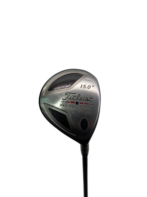 Vist Large View of Product Image Which is Used Titleist PRO TRAJECTORY 980F 15 DEG Mens Fairway Wood RH 3 Wood