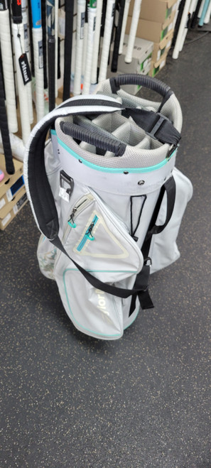 Vist Large View of Product Image Which is Used Taylormade ORGANIZER Womens Cart Bag White