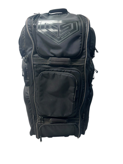 Vist Large View of Product Image Which is Used GS SPORTS WHEELED BAG BB/SB Player Wheeled Bag Black