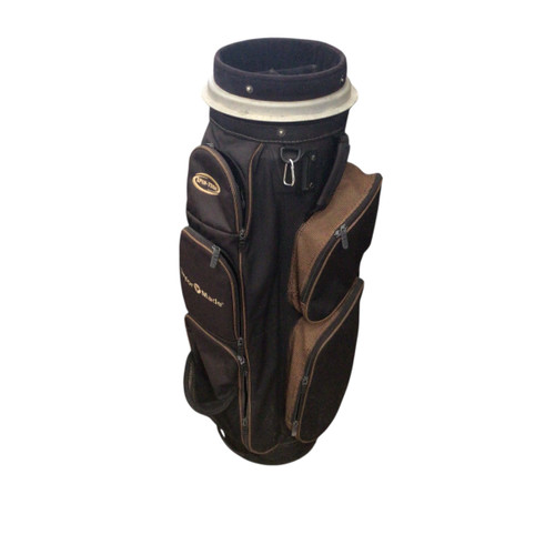 Vist Large View of Product Image Which is Used Taylormade CART BAG Mens Cart Bag Black And Tan