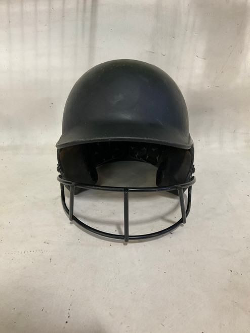 Vist Large View of Product Image Which is Used Mizuno SB HELMET Batting Helmet w/Mask Black SM