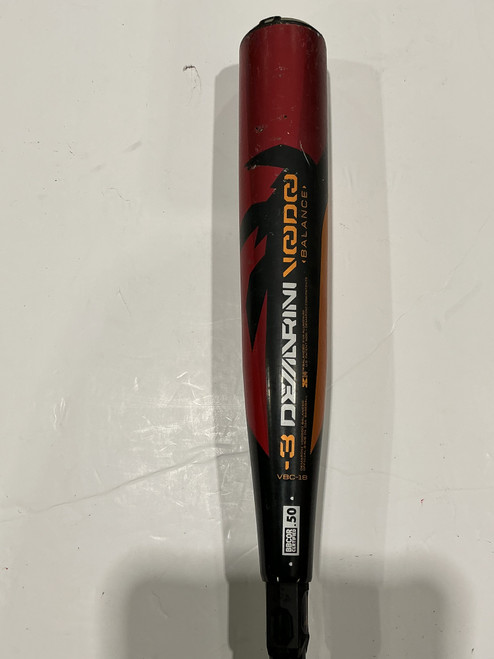 Vist Large View of Product Image Which is Used Demarini VOODOO VBC-18 BB/SB High School -3 Bat 33"