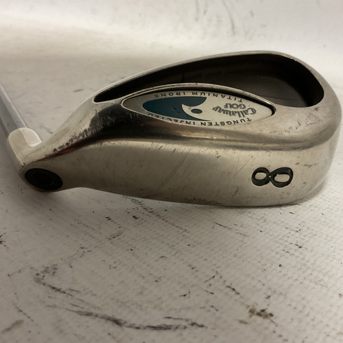 Vist Large View of Product Image Which is Used Callaway TITANIUM IRONS Mens Individual Iron RH 8 Iron