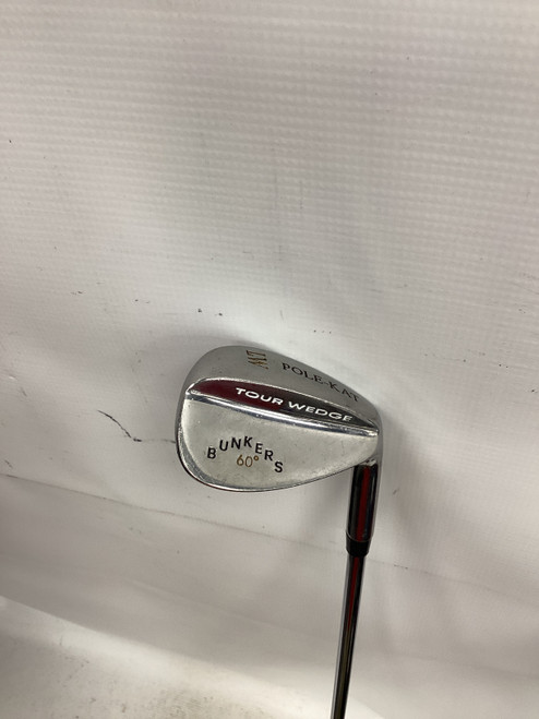 Vist Large View of Product Image Which is Used POLE KAT Golf Wedge Mens RH Lob Wedge