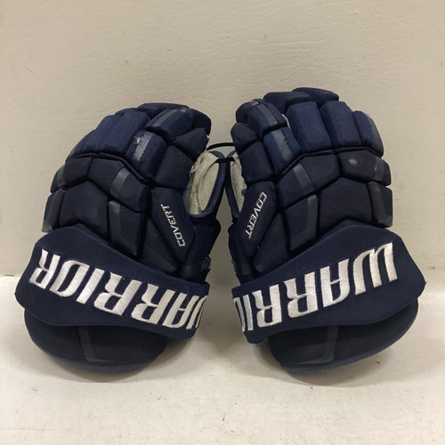 Vist Large View of Product Image Which is Used Reebok 9000 Senior Gloves Navy Blue 14"