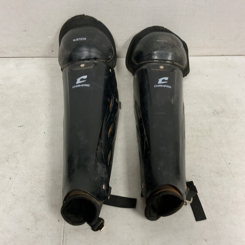 Vist Large View of Product Image Which is Used Champro AIRTECH Umpire Leg Guards