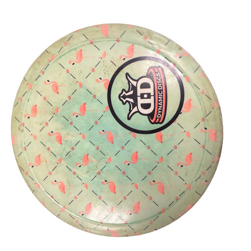 Vist Large View of Product Image Which is Used Dynamic Discs SLAMMER Disc Golf Putter Teal