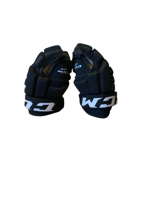 Vist Large View of Product Image Which is Used CCM LTP Youth Gloves Black 9"