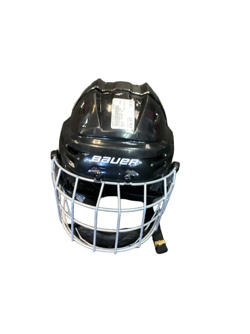 Vist Large View of Product Image Which is Used Bauer RE-AKT 65 Helmet Cage Combo Black S/M