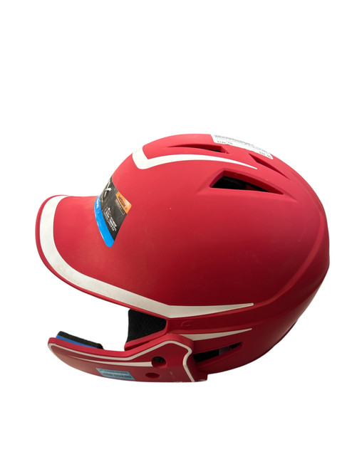 Vist Large View of Product Image Which is Used Champro HXJJG 6 1/2- 7 HELMET W/JAW Batting Helmet No Mask Red SM