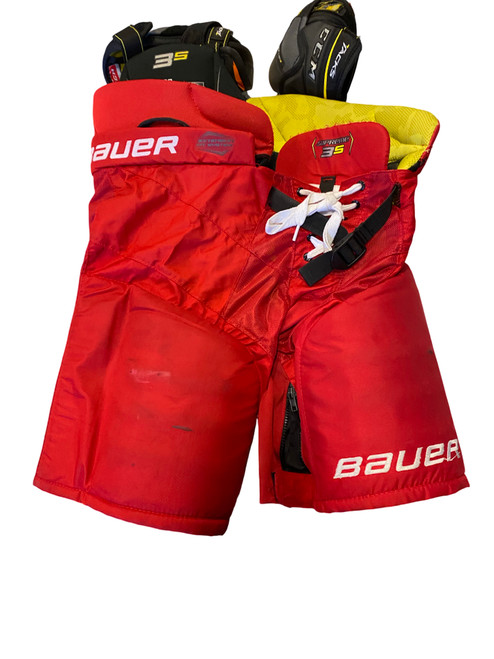 Vist Large View of Product Image Which is Used Bauer 3S Junior Pant Red LG