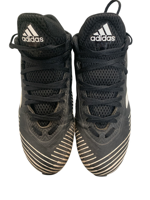 Vist Large View of Product Image Which is Used Adidas BOUNCE 7 BLK/WHT BB/SB Cleats Black Senior 7