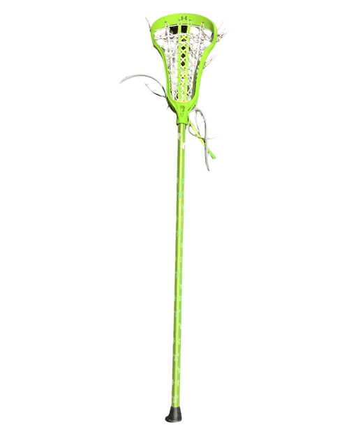 Vist Large View of Product Image Which is Used Under Armour STICK Wmn Atk/Mid Complete Stick Neon Green