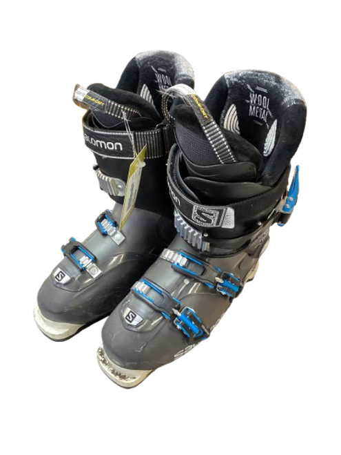 Vist Large View of Product Image Which is Used Salomon QST Mens DH Ski Boot Black 275 MP - M09.5 - W10.5