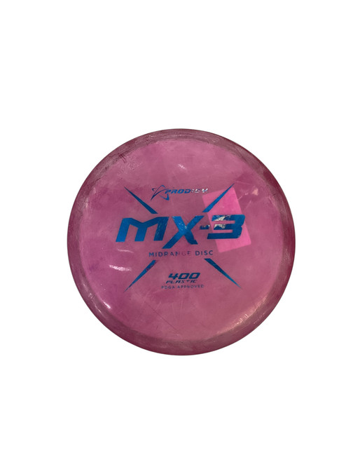 Vist Large View of Product Image Which is Used Prodigy Disc 400 MX-3 Disc Golf Mid Range Purple 174g